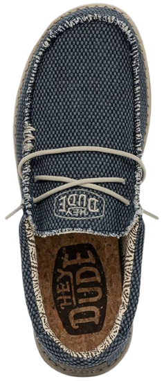 HEY DUDE 40003 WALLY BRAIDED 4NM BLUE NIGHT