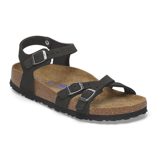 BIRKENSTOCK KUMBA SFB NUBUCK LEATHER 221 nabuk+nero 1029526