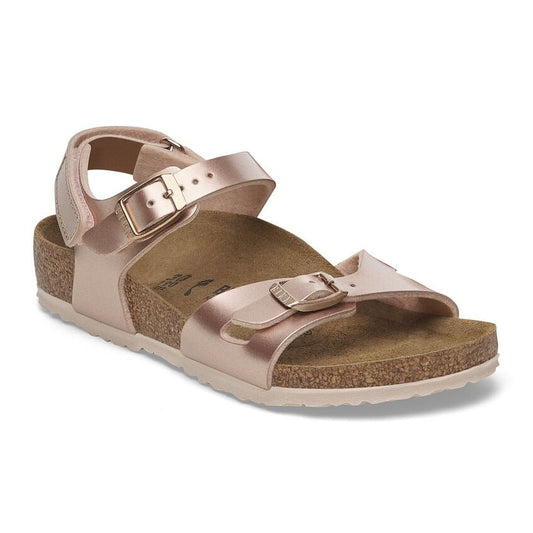 BIRKENSTOCK RIO KIDS BIRKO FLOR 118 pelle+rame 1029535