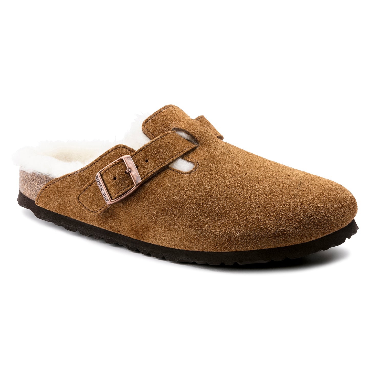BIRKENSTOCK BOSTON SHEARLING 1001141 MINK