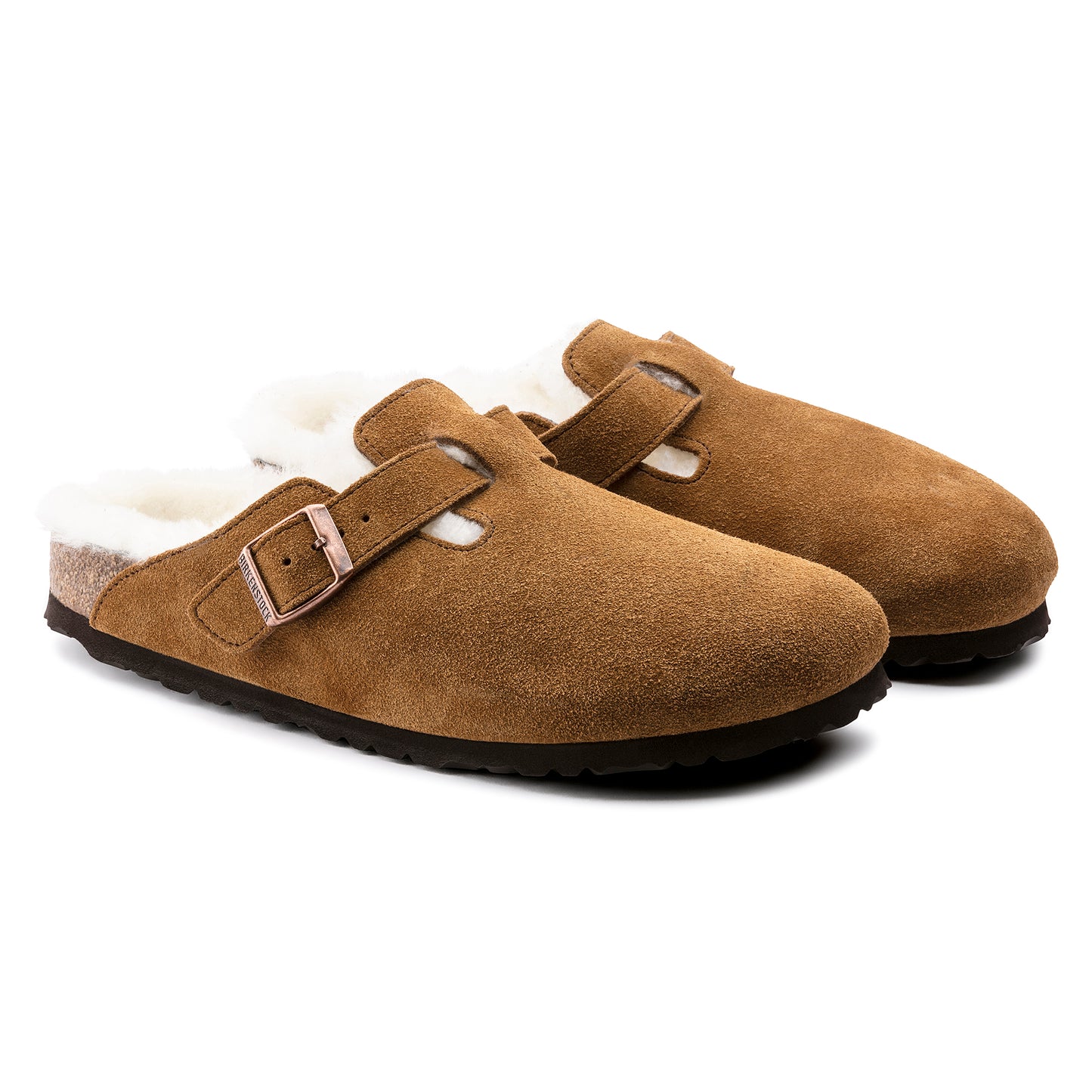 BIRKENSTOCK BOSTON SHEARLING 1001141 MINK