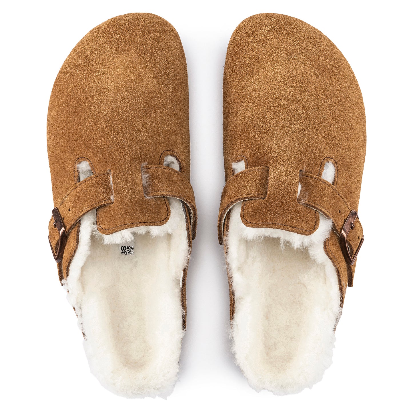 BIRKENSTOCK BOSTON SHEARLING 1001141 MINK