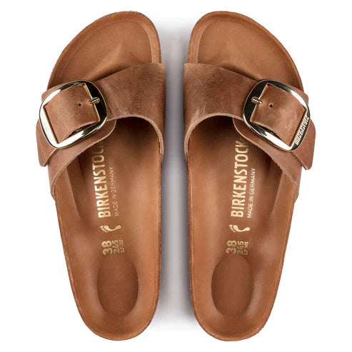 BIRKENSTOCK MADRID BIG BUCKLE OILED LEATHER 114 pelle+marr 1006525