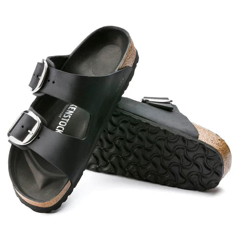 BIRKENSTOCK ARIZONA BIG BUCKLE OILED LEATHER 111 pelle+nero 1011075