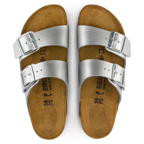 BIRKENSTOCK ARIZONA BASICO BIRKO FLOR 118 pelle+argen 1012283