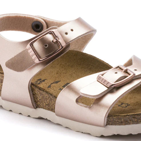 BIRKENSTOCK RIO KIDS BIRKO FLOR 118 pelle+rame 1012520
