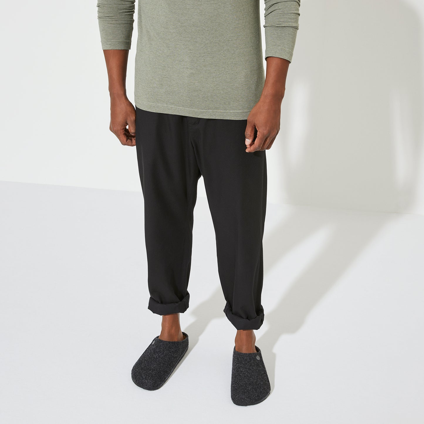 BIRKENSTOCK ZERMATT FELT 1014938 ANTHRACITE