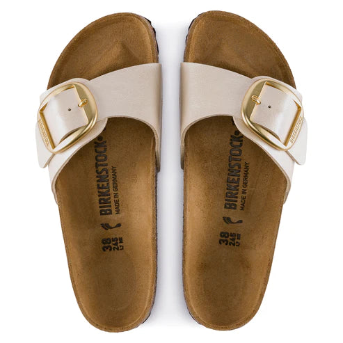 BIRKENSTOCK MADRID BIG BUCKLE BIRKO FLOR 1015279 PEARL WHITE