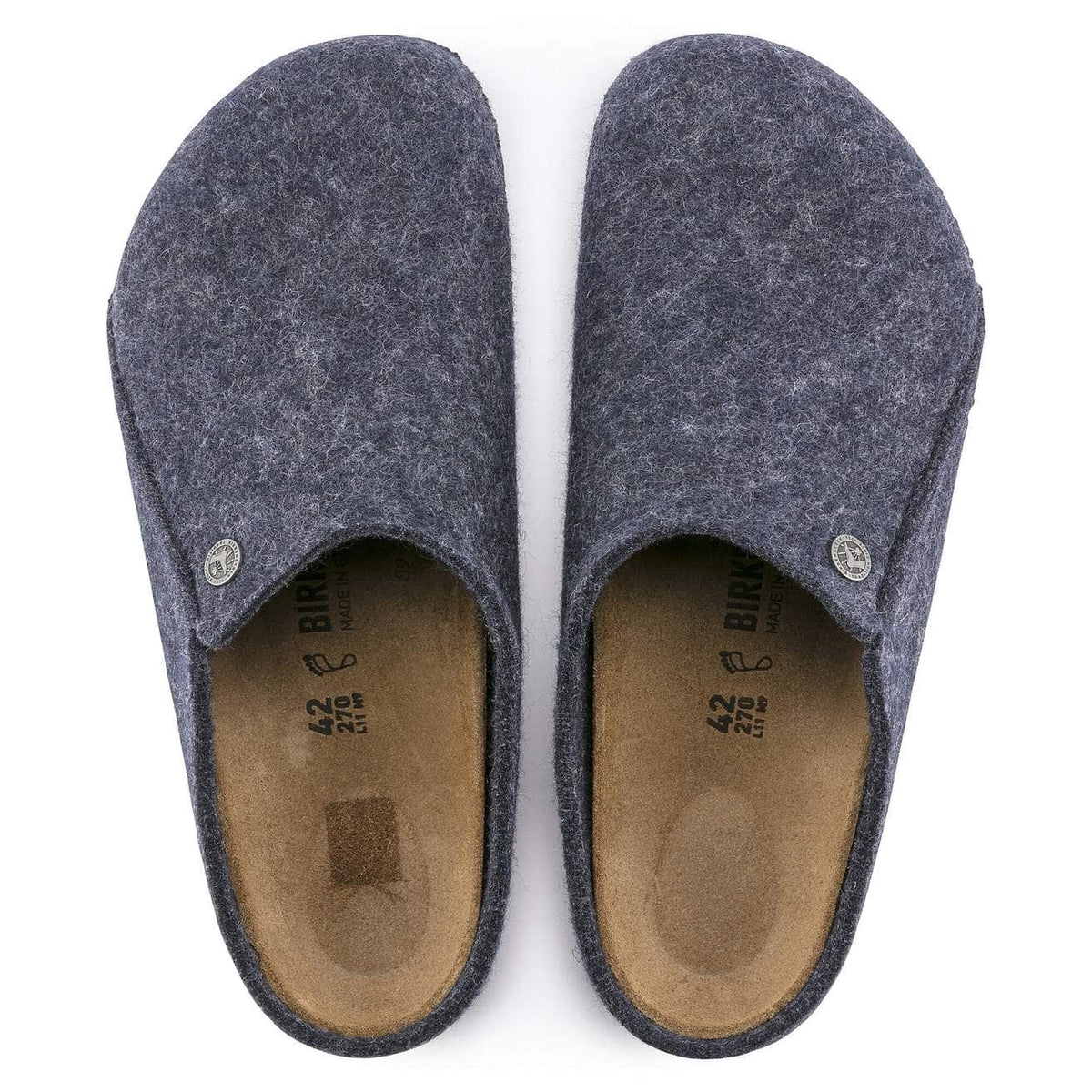 BIRKENSTOCK ZERMATT WOOL FELT 775 tela+blu 1017523