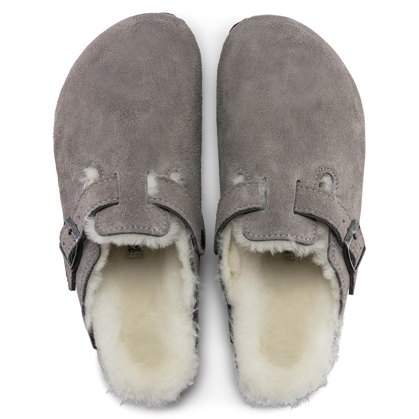BIRKENSTOCK BOSTON SHEARLING 1017651 STONE