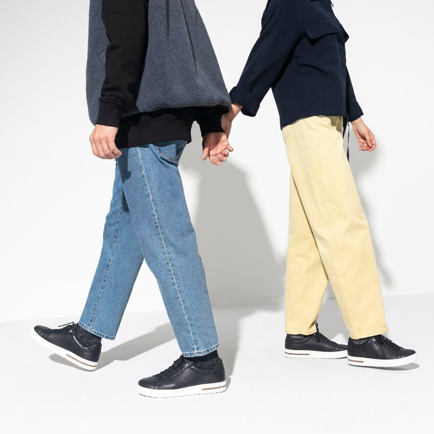 BIRKENSTOCK BEND LOW NATURAL LEATHER 1017721-2 BLACK