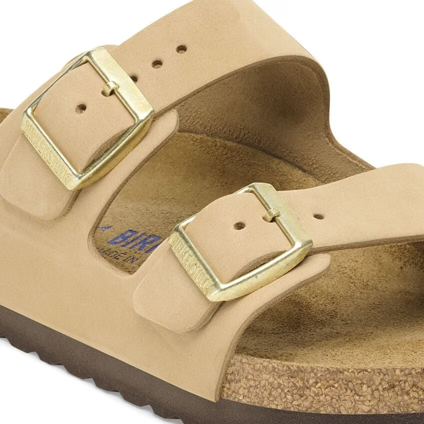 BIRKENSTOCK ARIZONA SFB NUBUCK LEATHER 223 nabuk+beige 1019016