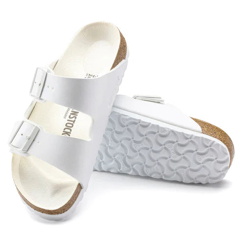 BIRKENSTOCK ARIZONA TRIPLES BIRKO FLOR 112 pelle+bianco 1019046