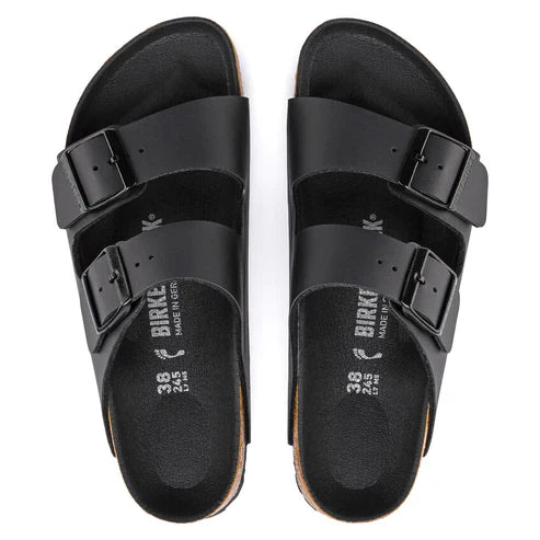 BIRKENSTOCK ARIZONA TRIPLES BIRKO FLOR 111 pelle+nero 1019069