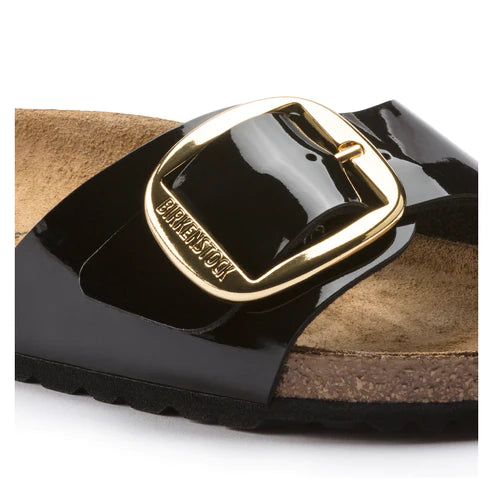 BIRKENSTOCK MADRID BIG BUCKLE BIRKO FLOR 1019813 BLACK PATENT