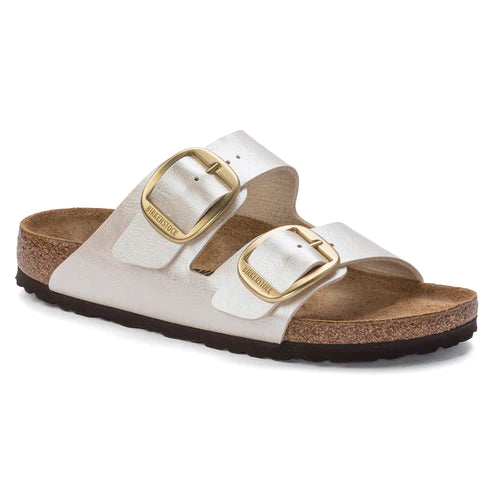 BIRKENSTOCK ARIZONA BIG BUCKLE BIRKO FLOR 1020021 PEARL WHITE