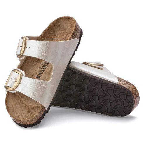 BIRKENSTOCK ARIZONA BIG BUCKLE BIRKO FLOR 1020021 PEARL WHITE
