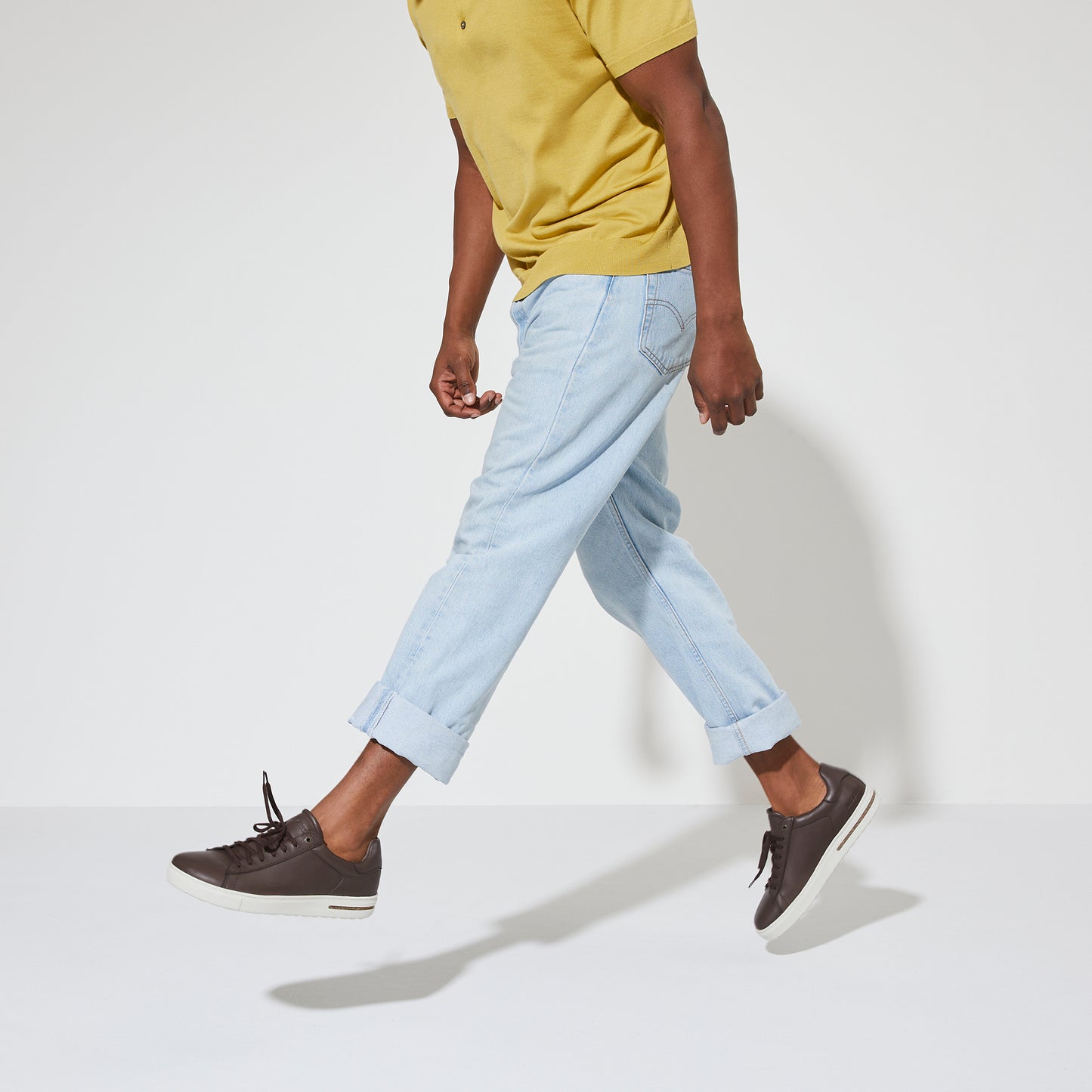 BIRKENSTOCK BEND LOW NATURAL LEATHER 1020279 ROAST