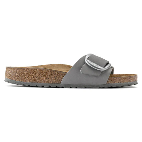 BIRKENSTOCK MADRID BIG BUCKLE NUBUCK LEATHER 228 nabuk+grigio 1022176