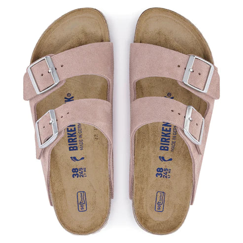BIRKENSTOCK ARIZONA SFB SUEDE LEATHER 338 scam+rosa 1023321