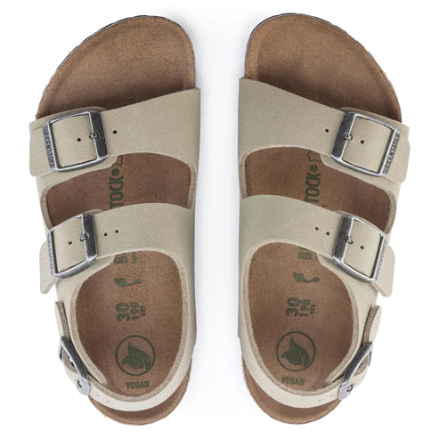 BIRKENSTOCK MILANO KIDS BIRKO FLOR 1023440 KHAKI EARTHY