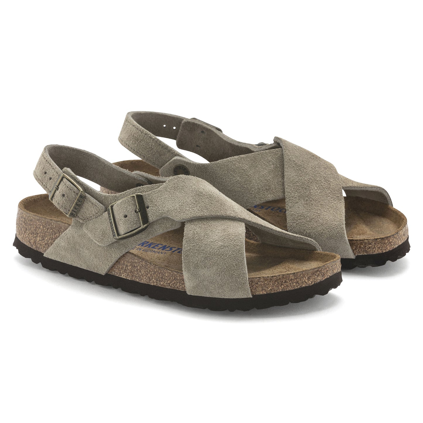 BIRKENSTOCK TULUM SFB SUEDE LEATHER 1024110 TAUPE