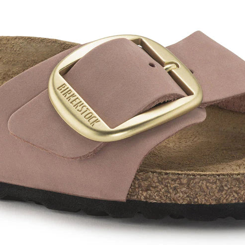 BIRKENSTOCK MADRID BIG BUCKLE NUBUCK LEATHER 228 nabuk+rosa 1024039
