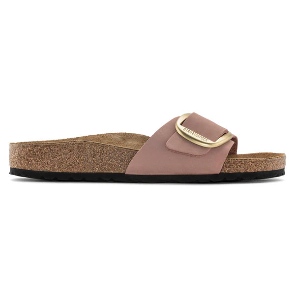 BIRKENSTOCK MADRID BIG BUCKLE NUBUCK LEATHER 228 nabuk+rosa 1027056