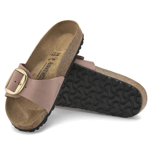 BIRKENSTOCK MADRID BIG BUCKLE NUBUCK LEATHER 228 nabuk+rosa 1024039