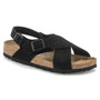 BIRKENSTOCK TULUM SFB SUEDE LEATHER 1024086 BLACK