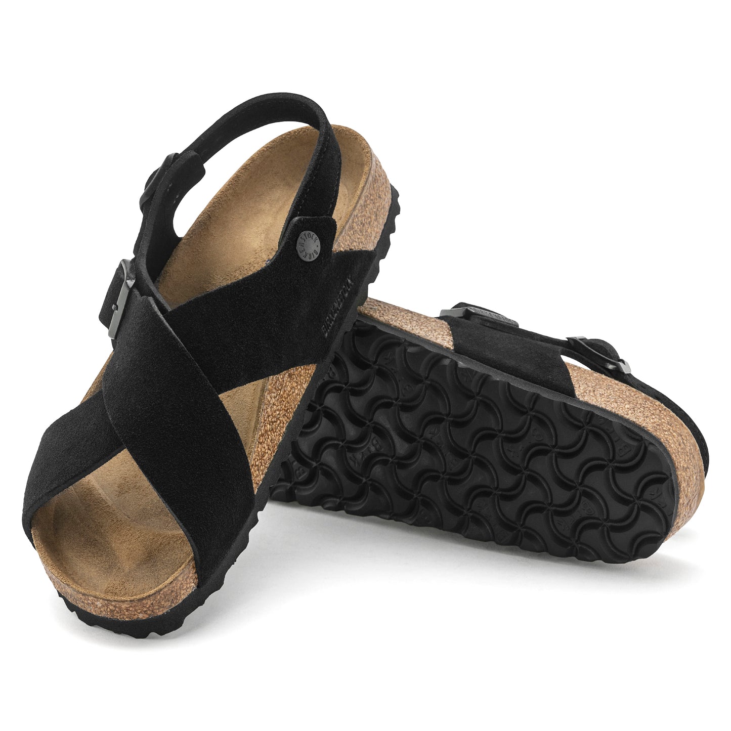 BIRKENSTOCK TULUM SFB SUEDE LEATHER 1024086 BLACK