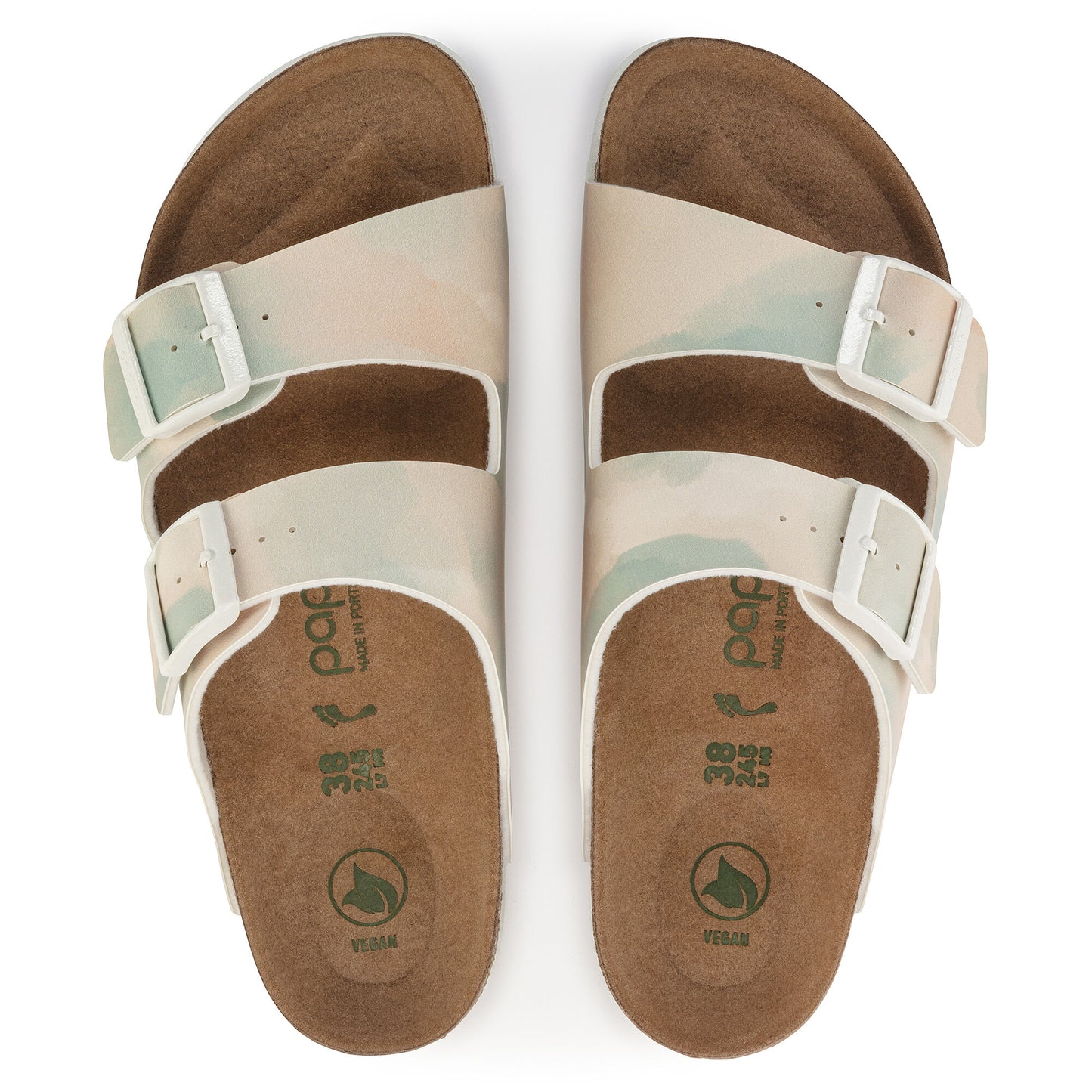 BIRKEN ARIZONA GROOVED VEGAN 1024597 WATERCOLOR P