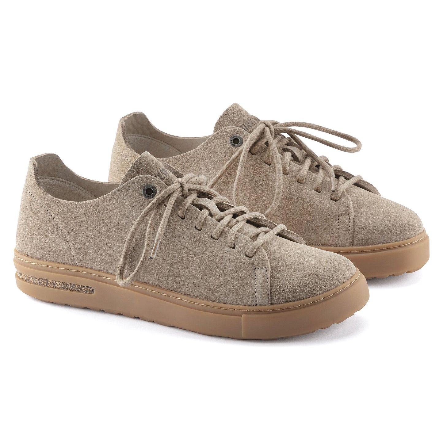 BIRKENSTOCK BEND LOW NUBUCK LEATHER 1024657 GRAY TAUPE