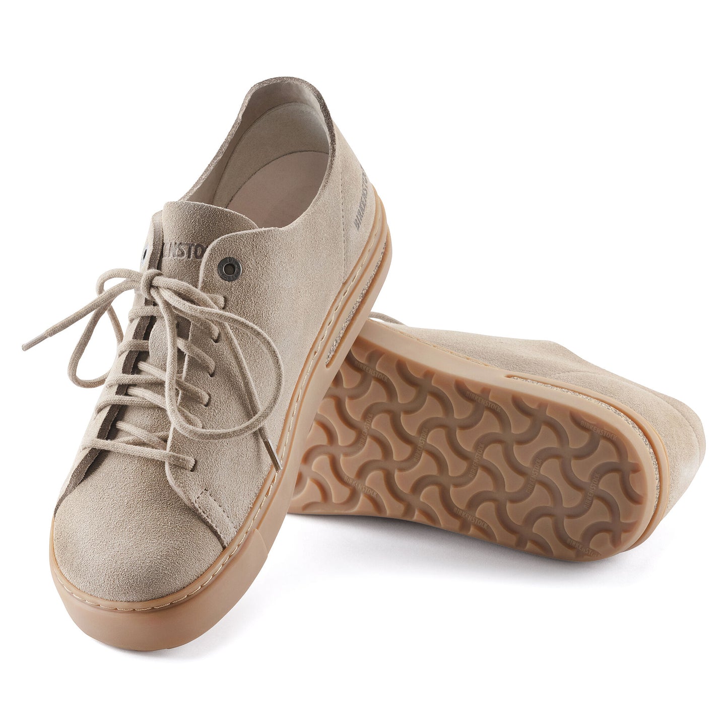 BIRKENSTOCK BEND LOW NUBUCK LEATHER 1024657 GRAY TAUPE