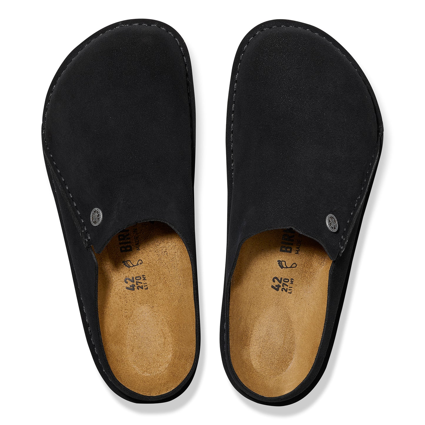 BIRKENSTOCK ZERMATT PREMIUM SUEDE LEATHER 1025138 BLACK