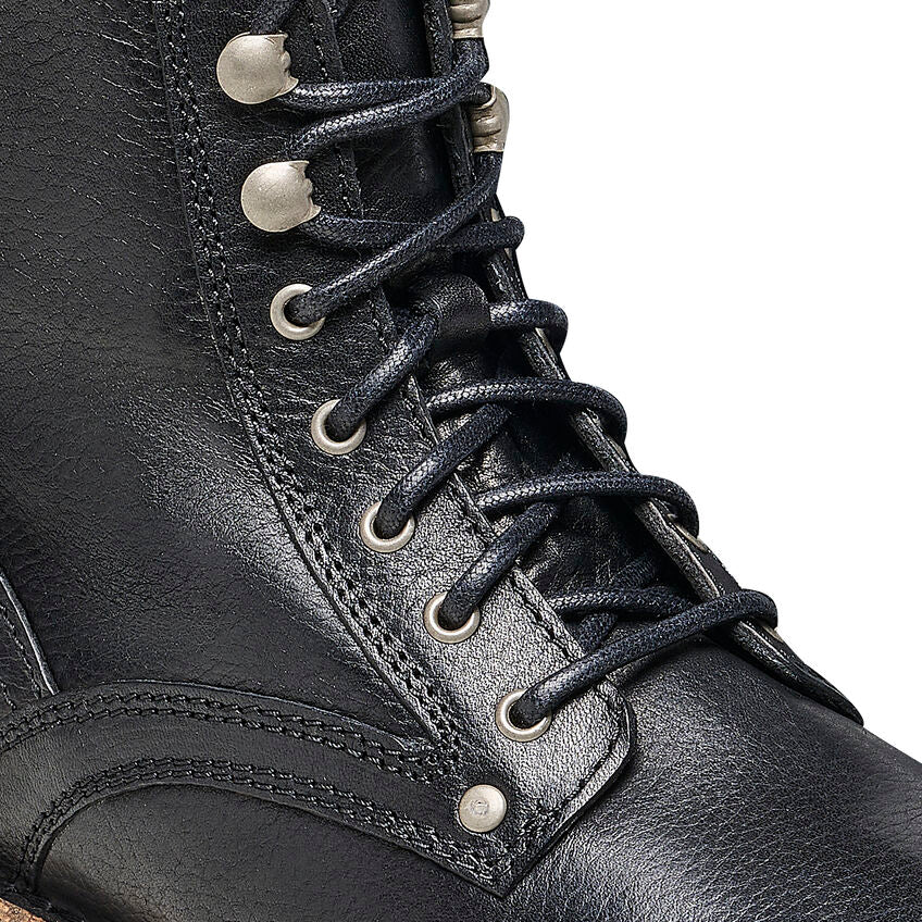 BIRKENSTOCK BRYSON WOMAN NATURAL LEATHER 1025229 BLACK