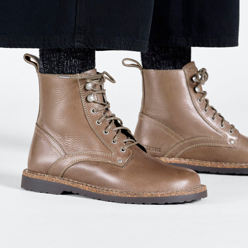 BIRKENSTOCK BRYSON WOMAN NATURAL LEATHER 1025231 THYME