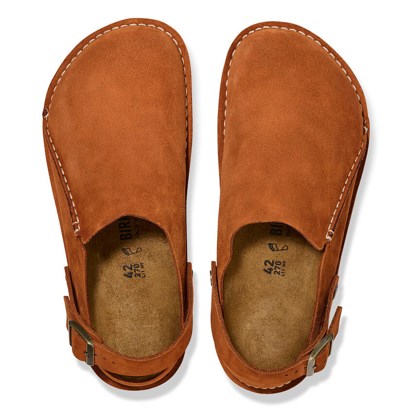 BIRKENSTOCK LUTRY PREMIUM SUEDE LEATHER 1025390 MINK