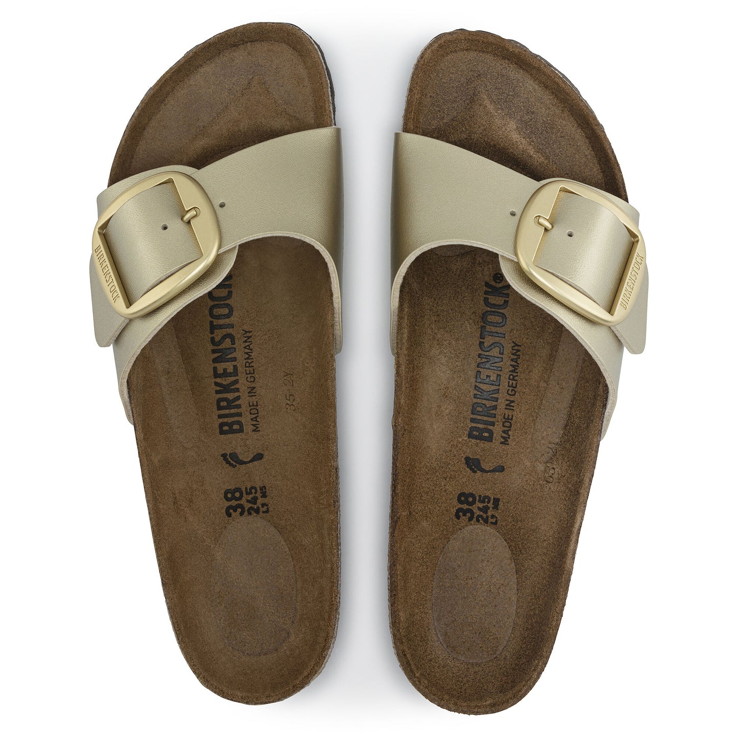 BIRKENSTOCK MADRID BIG BUCKLE METALLIC 1025799 GOLD METALLI