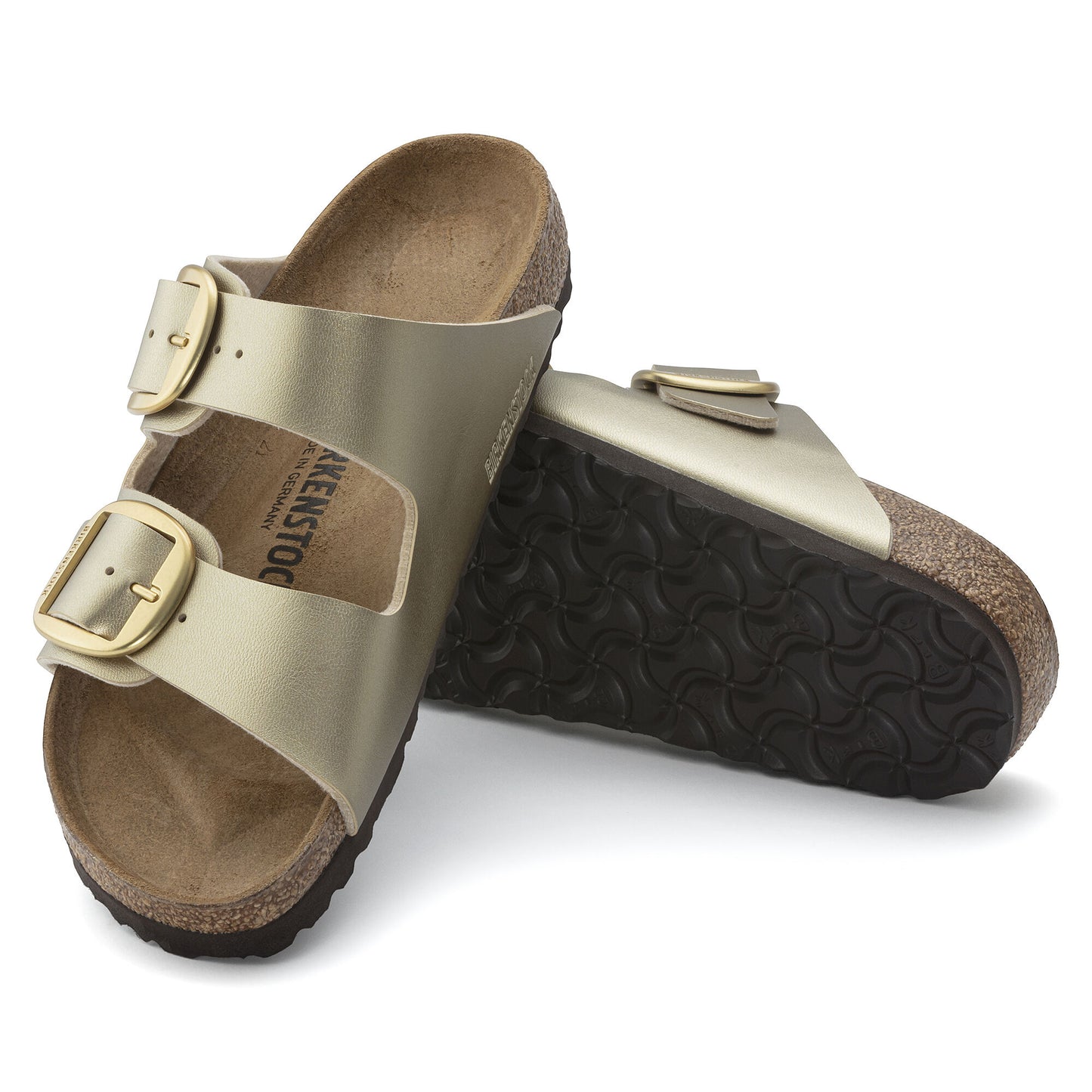 BIRKENSTOCK ARIZONA BIG BUCKLE METALLIC 1025822 GOLD