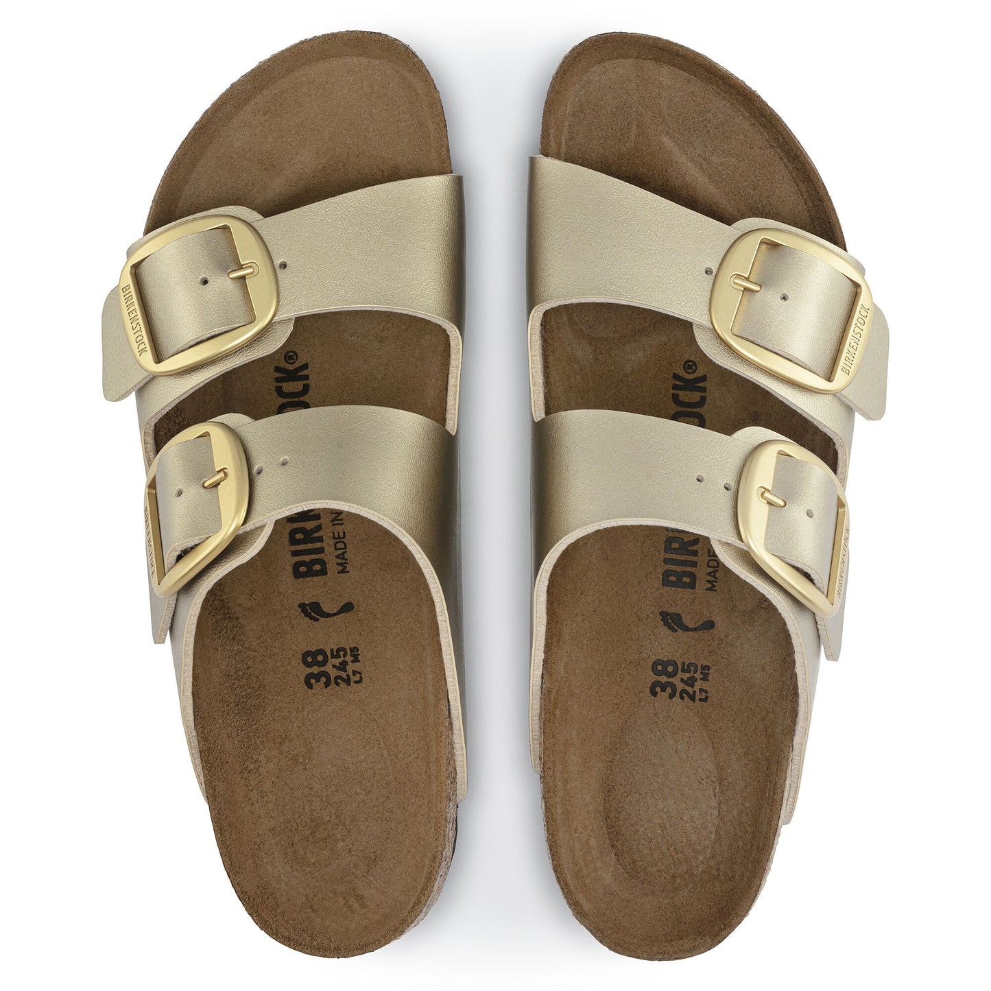 BIRKENSTOCK ARIZONA BIG BUCKLE METALLIC 1025822 GOLD