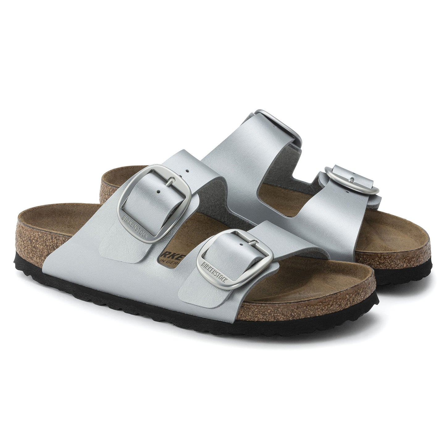 BIRKENSTOCK ARIZONA BIG BUCKLE METALLIC 1025831 SILVER