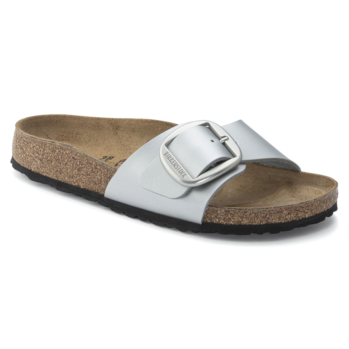 BIRKENSTOCK MADRID BIG BUCKLE METALLIC 1025840 SILVER METAL