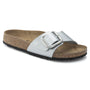 BIRKENSTOCK MADRID BIG BUCKLE METALLIC 1025840 SILVER METAL