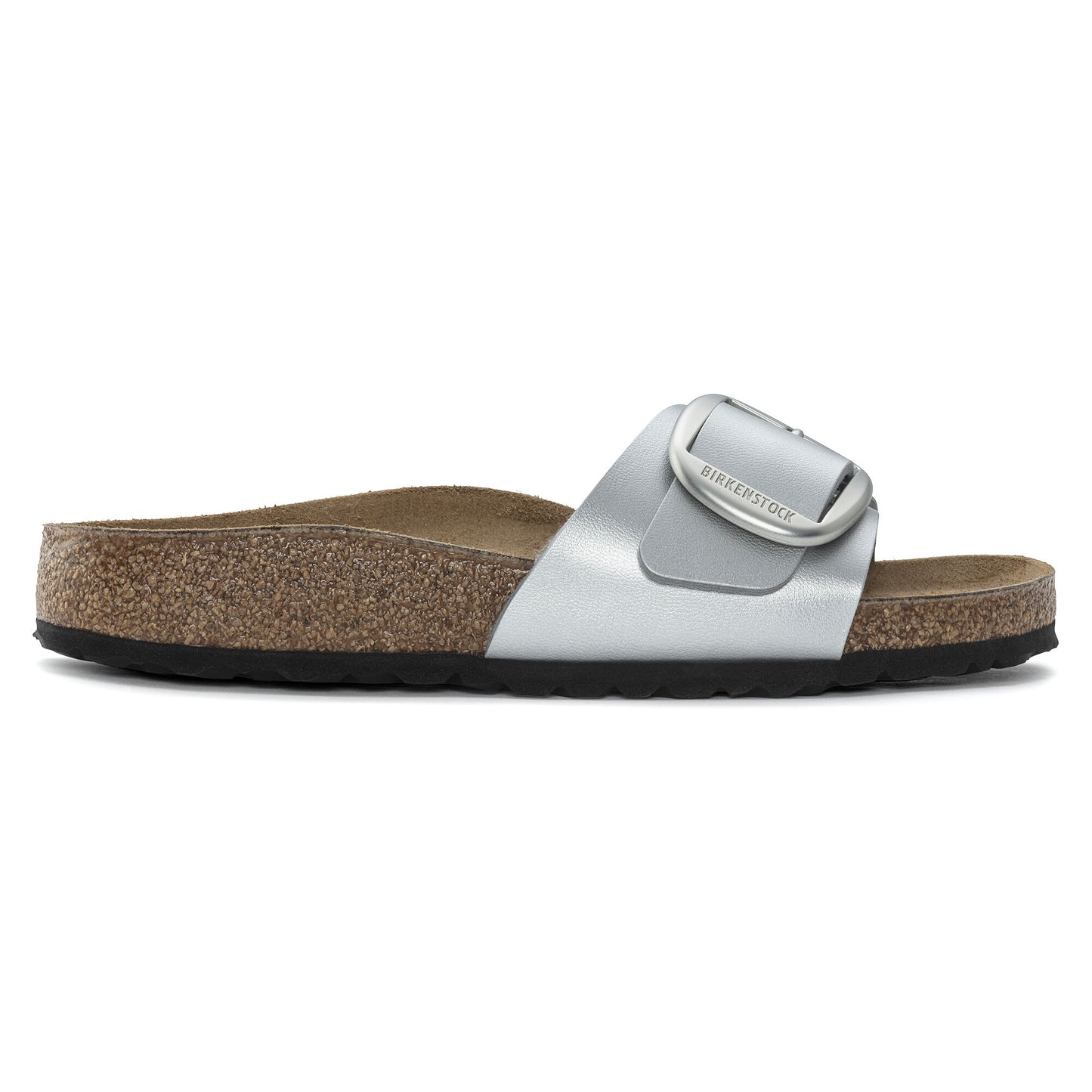 BIRKENSTOCK MADRID BIG BUCKLE METALLIC 1025840 SILVER METAL