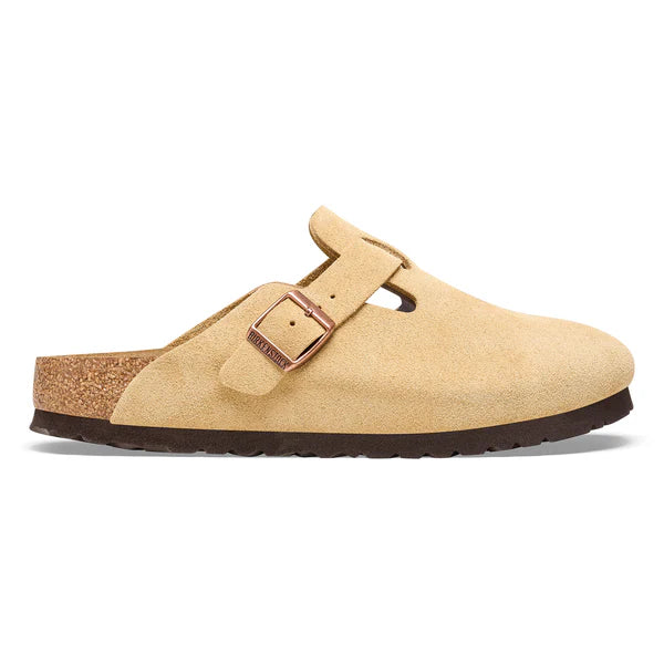 BIRKENSTOCK BOSTON SUEDE 333 scam+beige 1026164