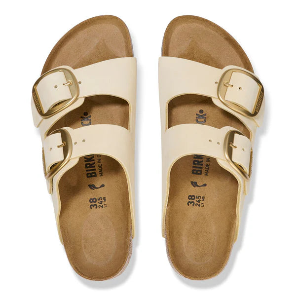 BIRKENSTOCK ARIZONA BIG BUCKLE NUBUCK LEATHER 223 nabuk+beige 1026585