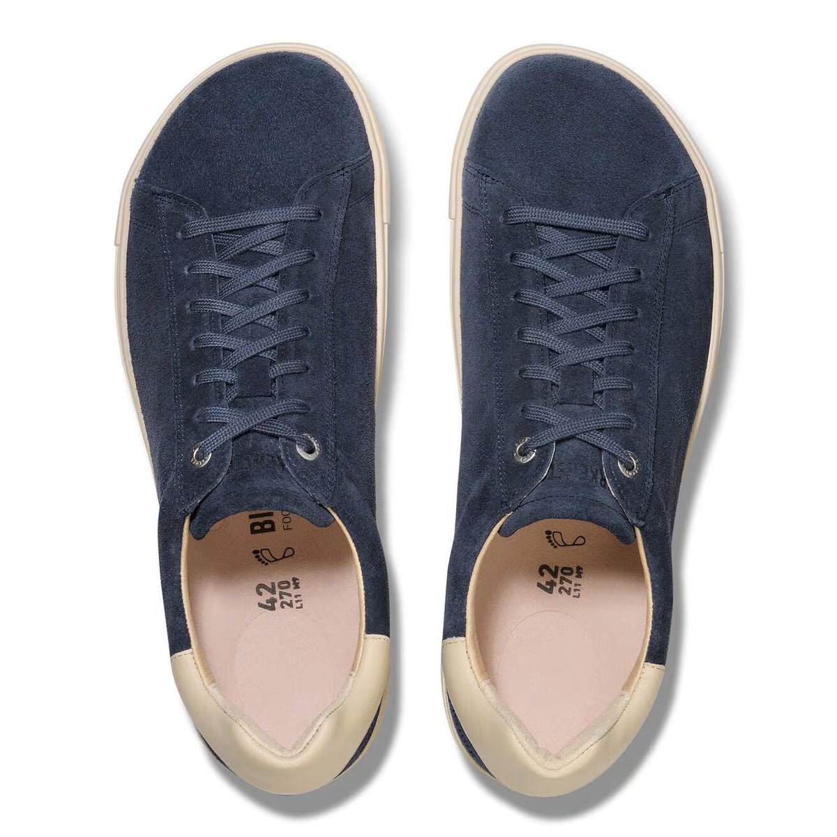 BIRKENSTOCK BEND LOW N SUEDE LEATHER 335 scam+blu 1030826