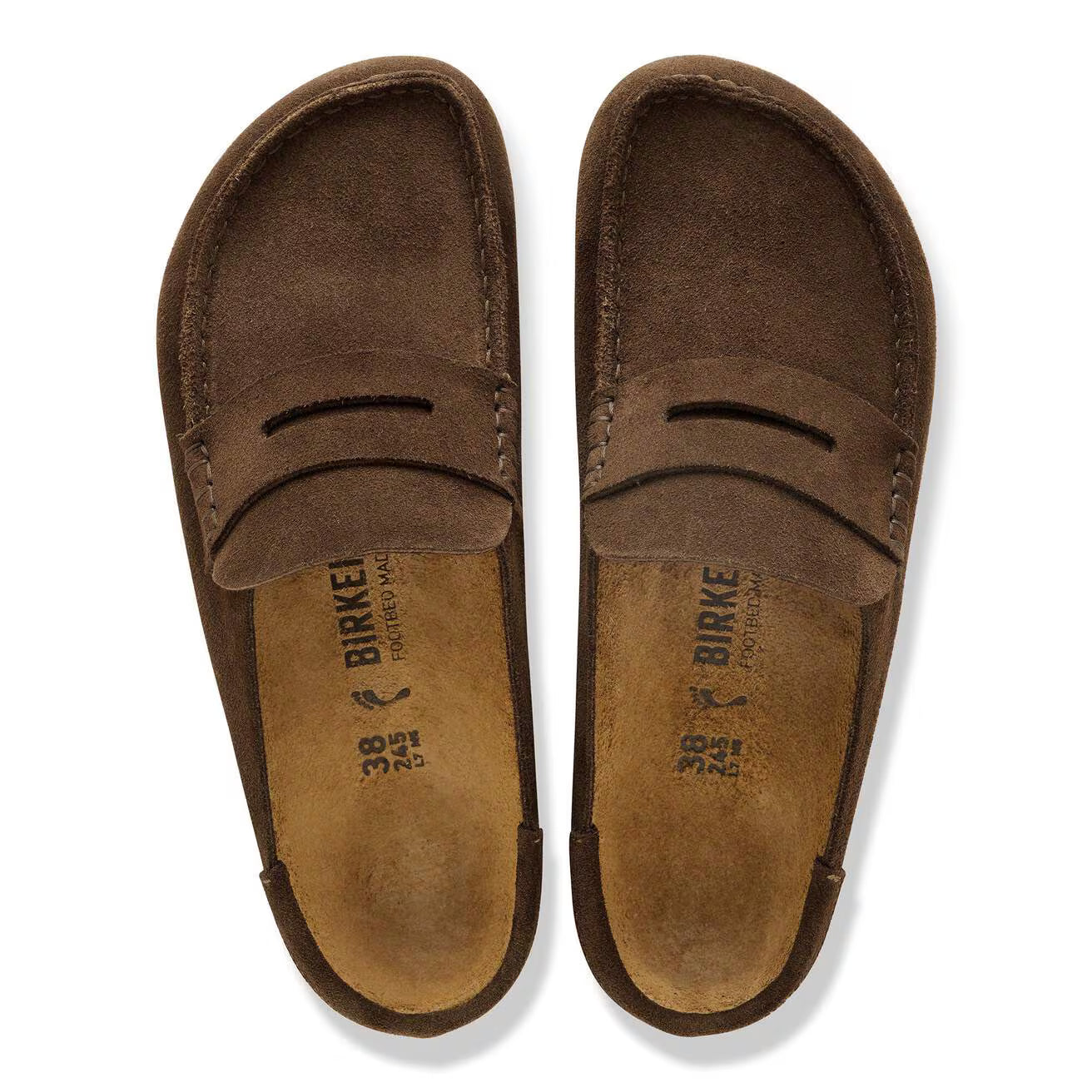 BIRKENSTOCK NAPLES WRAPPED SUEDE LEATHER - OILED LEATHER 334 scam+moro 1031701