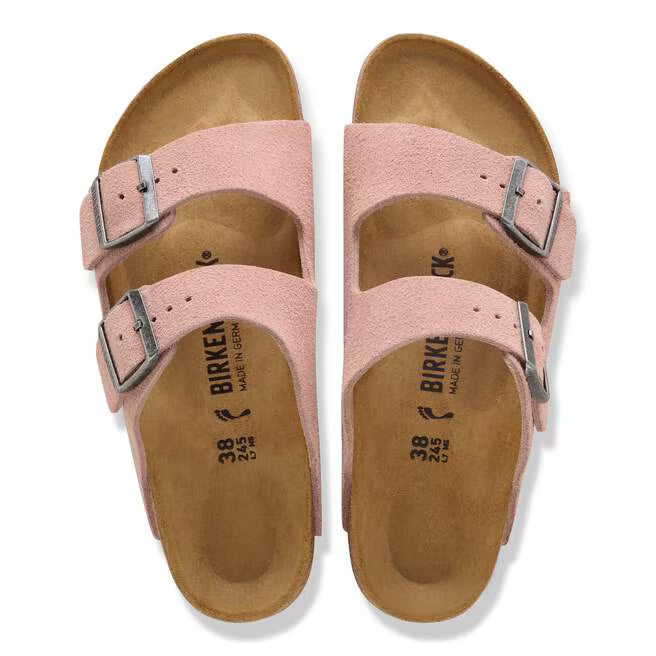 BIRKENSTOCK ARIZONA SUEDE LEATHER 338 scam+rosa 1031651